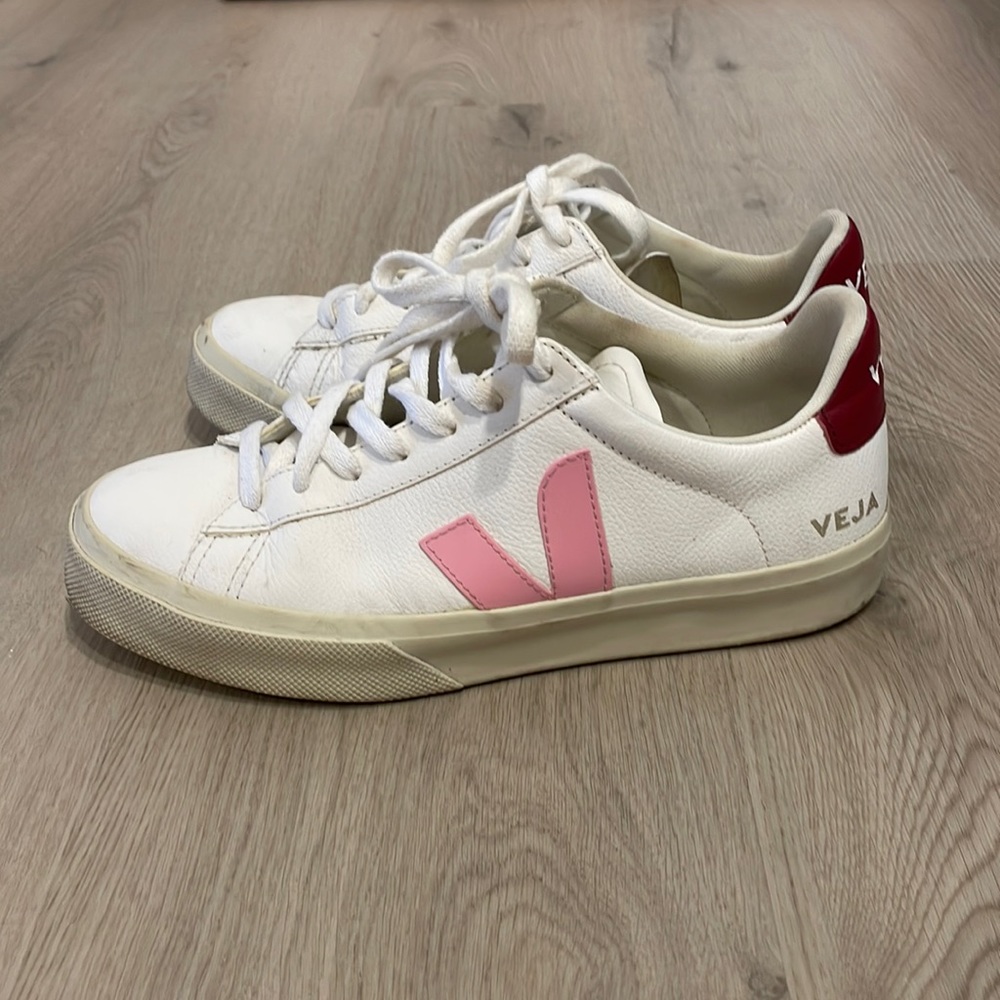 Veja campo sneakers in pink/park pink